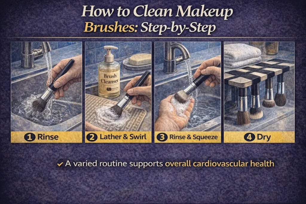 How to clean makeup brushes (2)