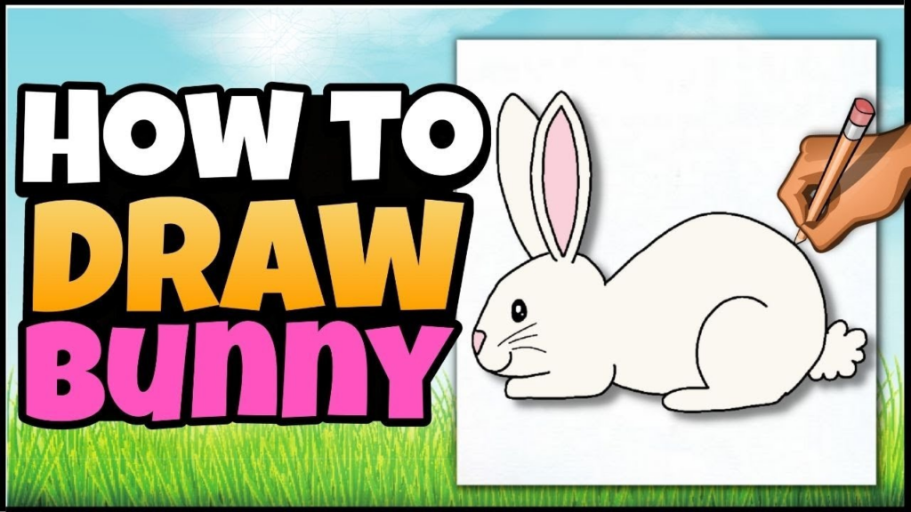 how to draw a bunny