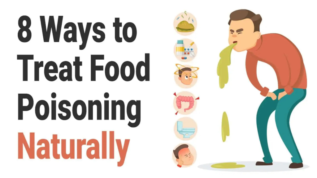 how to get rid of food poisoning