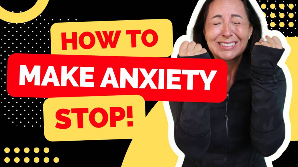 how to stop anxiety