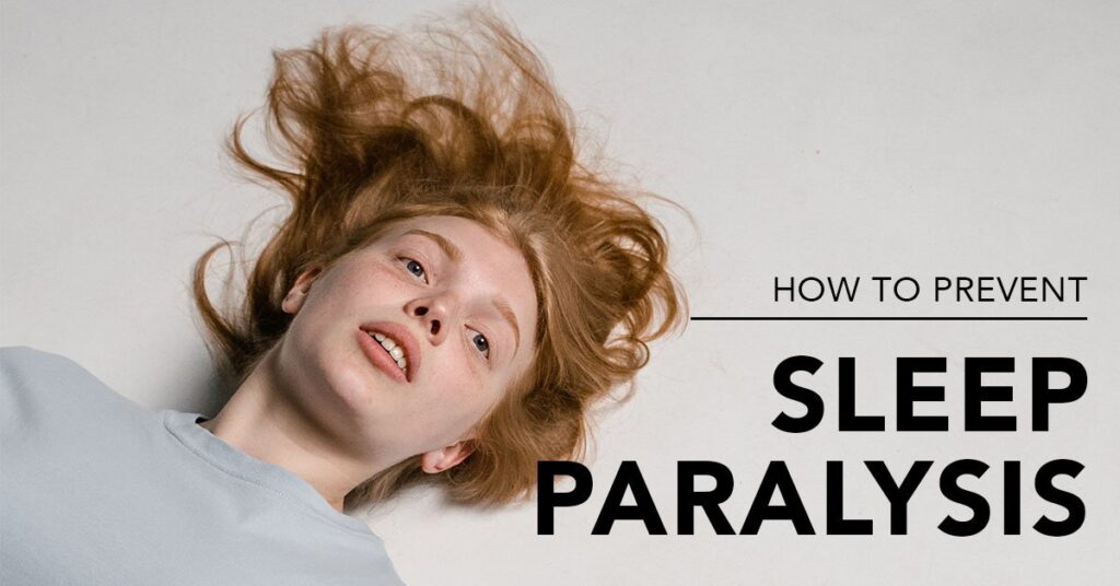 how to stop sleep paralysis