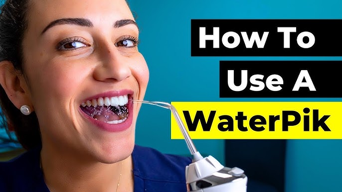 how to use a waterpik